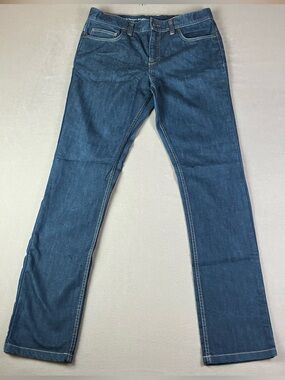 Toad & Co. Wingman Denim Jeans Lean Fit Pants Men’s Size 33x34 Dark Blue